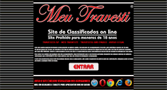 Desktop Screenshot of meutravesti.com.br